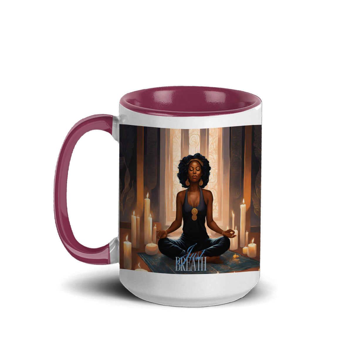 Just Breathe Girl Mug 15Oz (US)