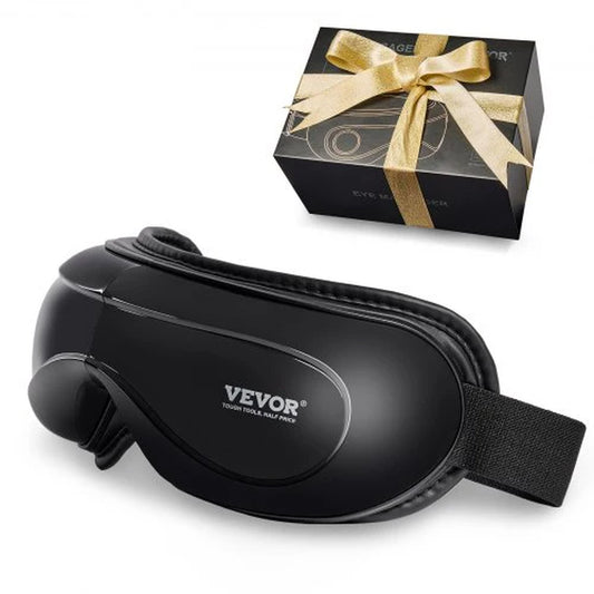 Experience Unmatched Relaxation with the VEVOR Heated Eye Massager - 5 Soothing Modes, Bluetooth Music, and 180¡ã Foldable Design